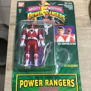 VTG 1994 Auto Morphin Power Rangers Jason Red Ranger Action Figure